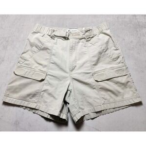 Columbia PFG Shorts Men's M Khaki Fishing Outdoor Safari Hiking Leisure Comfort